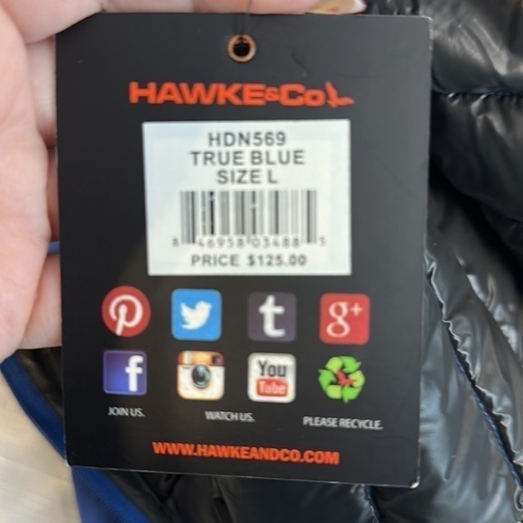 HAWKE & CO Quilted Packable Down Vest
In true blue - Picture 11 of 11